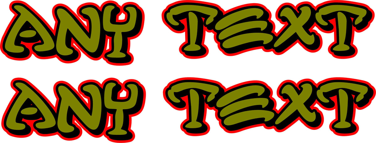 Any Text Name Sticker motorcycle helmet harley davidson decal – choicecycle