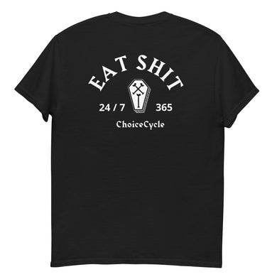 Black Eat Shit T Shirt