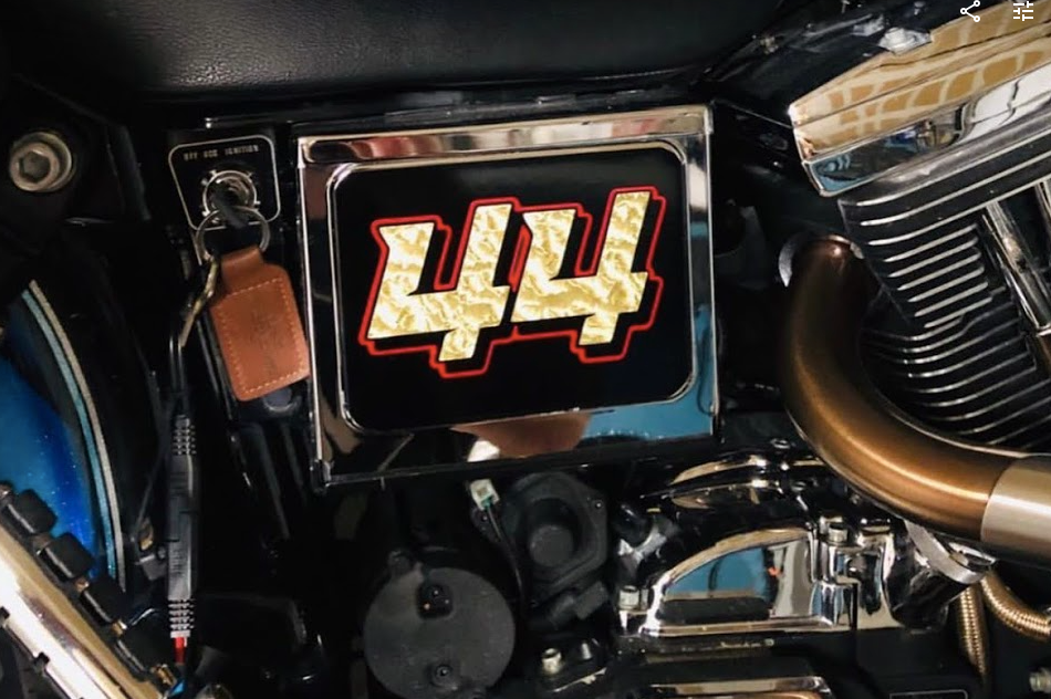 Custom dyna battery cover shop